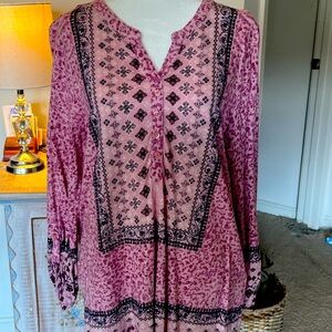 Style & Co size PXL Cotton Blouse